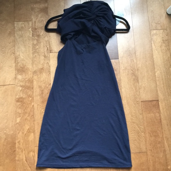 Abercrombie & Fitch Front knot dress, marine XS - Picture 5 of 6